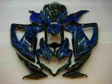 Kits Completo Carenado Moto ABS GSXR 600 / 750 K8 08-10 - Azul Negro