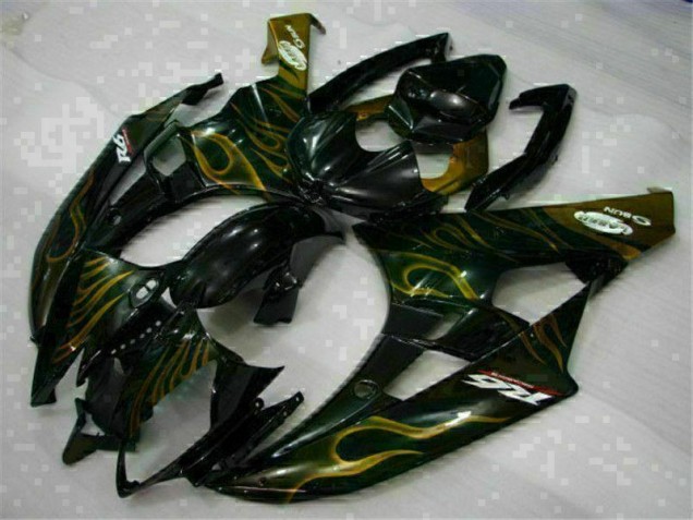 Kits Completo Carenado Moto ABS R6 06-07 - Negro