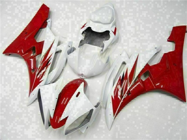 Kits Completo Carenado Moto ABS R6 06-07 - Rojo Blanco