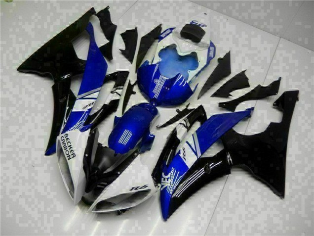 Kits Completo Carenado Moto ABS R6 08-16 - Azul Negro Kits Completo Carenado Moto ABS R6 08-16 - Azul Negro