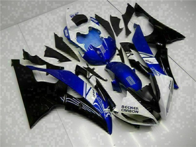 Kits Completo Carenado Moto ABS R6 08-16 - Azul Negro Kits Completo Carenado Moto ABS R6 08-16 - Azul Negro