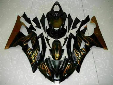 Kits Completo Carenado Moto ABS R6 08-16 - Negro