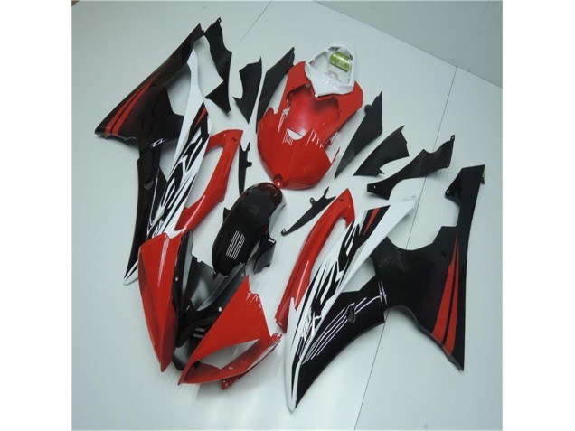 Kits Completo Carenado Moto ABS R6 08-16 - Rojo Blanco Kits Completo Carenado Moto ABS R6 08-16 - Rojo Blanco