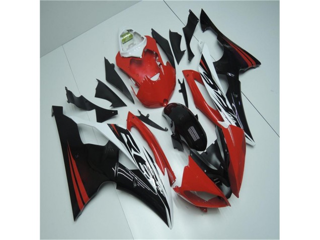 Kits Completo Carenado Moto ABS R6 08-16 - Rojo Blanco Kits Completo Carenado Moto ABS R6 08-16 - Rojo Blanco