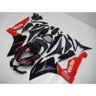 Kits Completo Carenado Moto ABS RSV4 09-15 - Negro Rojo