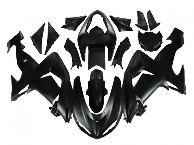 Kits Completo Carenado Moto ABS ZX10R 06-07 - Negro Mate Kits Completo Carenado Moto ABS ZX10R 06-07 - Negro Mate