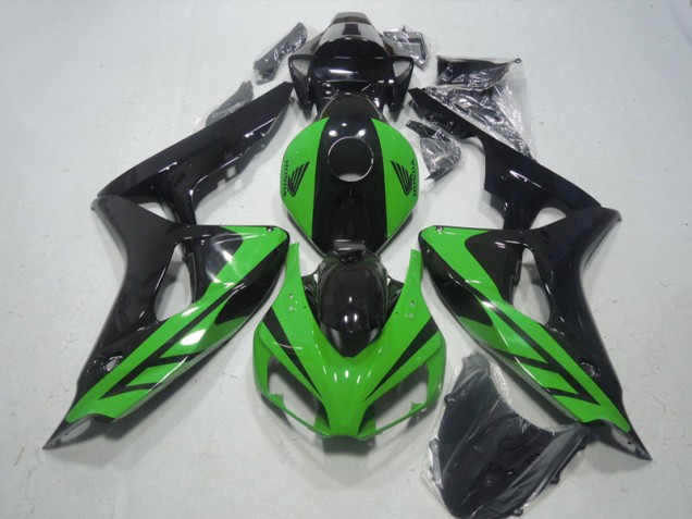Kits Completo Carenado Moto CBR 1000 RR 06-07 - Negro Verde Kits Completo Carenado Moto CBR 1000 RR 06-07 - Negro Verde