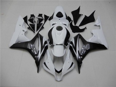 Kits Completo Carenado Moto CBR 600 RR 07-08 - Blanco Negro