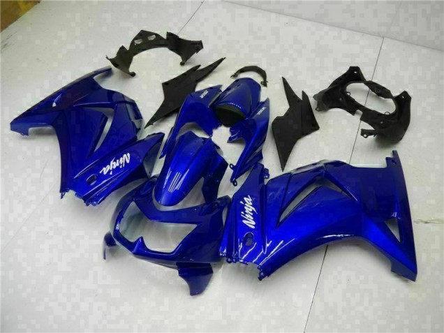 Kits Completo Carenado Moto EX250 08-12 - Azul Negro Blanco Ninja