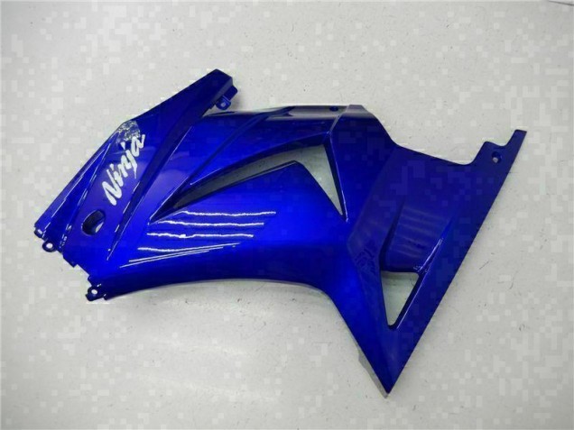 Kits Completo Carenado Moto EX250 08-12 - Azul Negro Blanco Ninja
