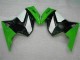 Kits Completo Carenado Moto EX250 08-12 - Verde Negro Ninja