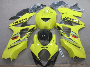 Kits Completo Carenado Moto GSXR 1000 K7 07-08 - Amarillo Negro