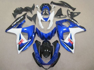 Kits Completo Carenado Moto GSXR 1000 K9 09-16 - Azul Blanco