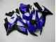 Kits Completo Carenado Moto GSXR 600 / 750 K6 06-07 - Azul Negro
