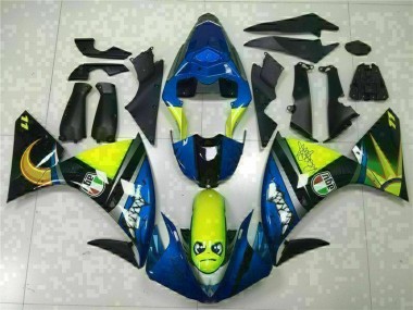 Kits Completo Carenado Moto R1 09-11 - Azul