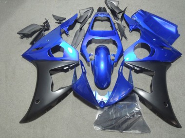 Kits Completo Carenado Moto R6 03-05 - Azul Negro