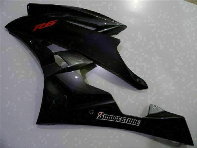 Kits Completo Carenado Moto R6 06-07 - Gris Negro