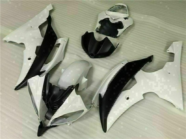 Kits Completo Carenado Moto R6 08-16 - Blanco Negro Kits Completo Carenado Moto R6 08-16 - Blanco Negro