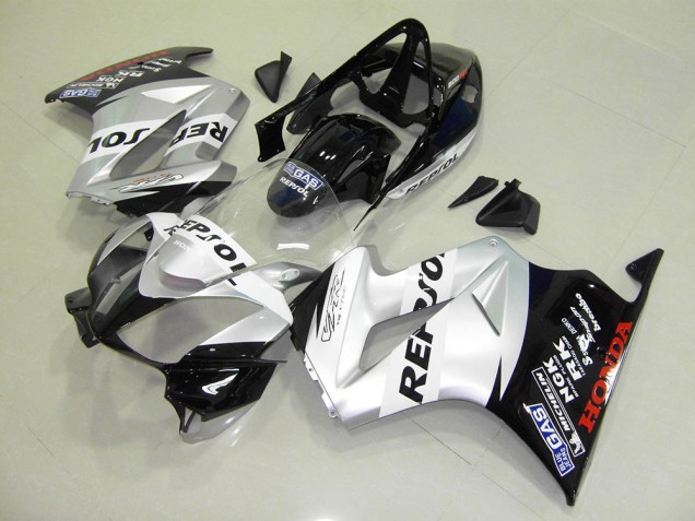 Kits Completo Carenado Moto VFR 800 02-13 - Plata Repsol