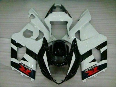 Moto Plástica GSXR 1000 K3 03-04 - Blanco Negro