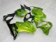 Moto Plástico EX250 08-12 - Verde Negro