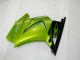 Moto Plástico EX250 08-12 - Verde Negro