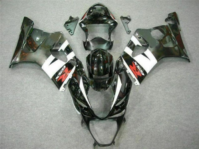 Moto Plástico GSXR 1000 K3 03-04 - Blanco Negro Moto Plástico GSXR 1000 K3 03-04 - Blanco Negro