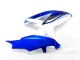 Moto Plástico GSXR 600 / 750 K8 08-10 - Azul Blanco Moto Plástico GSXR 600 / 750 K8 08-10 - Azul Blanco