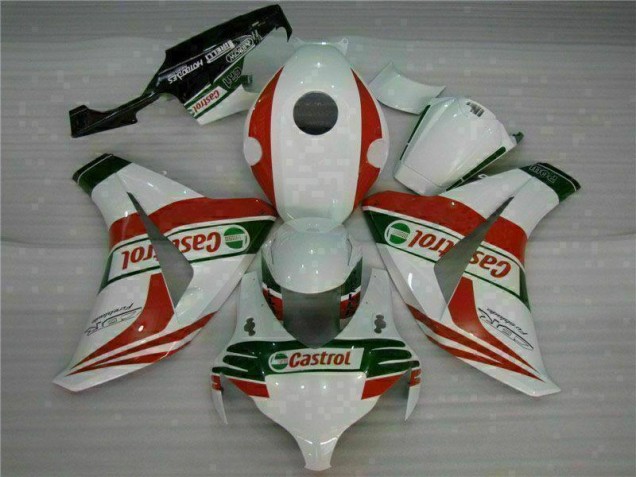 Plástica Moto CBR 1000 RR 08-11 - Blanco Rojo