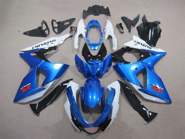 Plástica Moto GSXR 1000 K9 09-16 - Azul Blanco Plástica Moto GSXR 1000 K9 09-16 - Azul Blanco