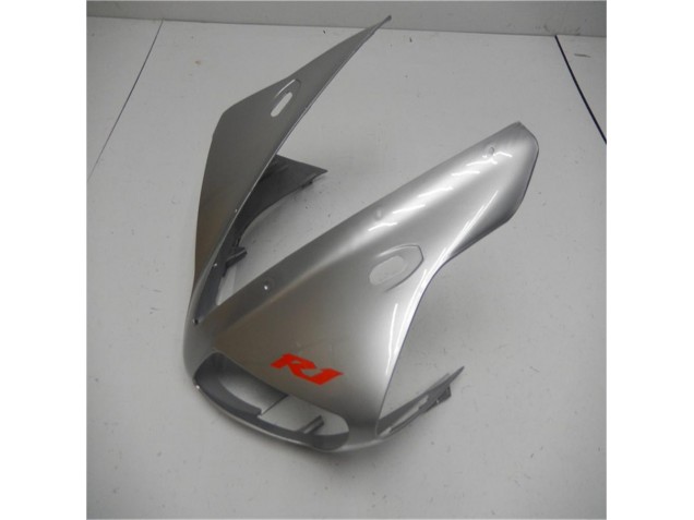 Plástica Moto R1 02-03 - Plata Negro Plástica Moto R1 02-03 - Plata Negro