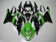 Plástica Moto ZX6R 13-18 - Verde Negro Plástica Moto ZX6R 13-18 - Verde Negro