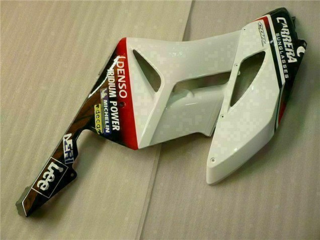 Plástico Moto CBR 1000 RR 04-05 - Blanco Negro Plástico Moto CBR 1000 RR 04-05 - Blanco Negro