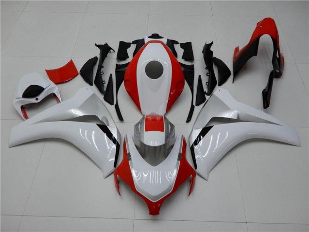 Plástico Moto CBR 1000 RR 08-11 - Blanco Rojo