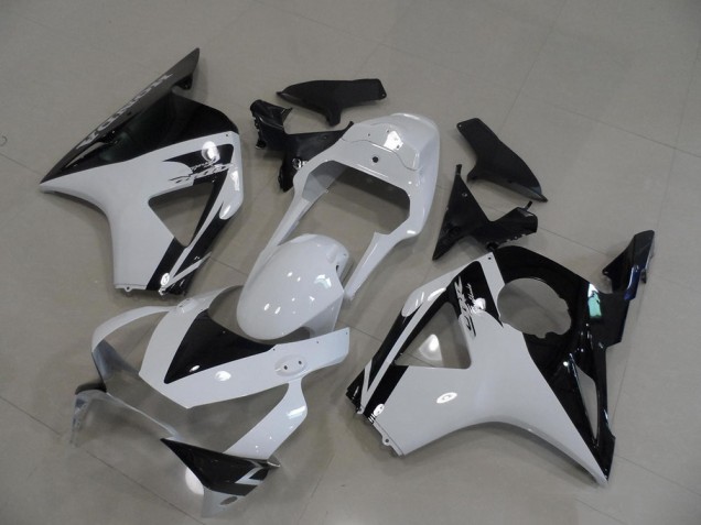 Plástico Moto CBR 900 RR 954 02-03 - Blanco Negro Plástico Moto CBR 900 RR 954 02-03 - Blanco Negro