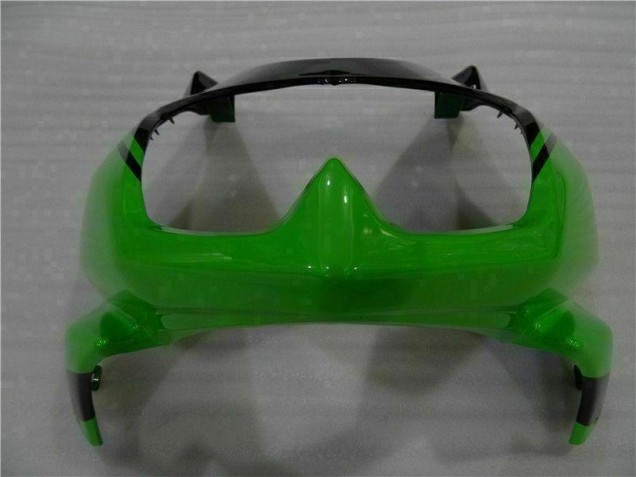Plástico Moto EX250 08-12 - Negro Verde Plástico Moto EX250 08-12 - Negro Verde