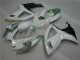 Plástico Moto GSXR 600 / 750 K6 06-07 - Blanco Plata